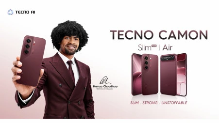 One lucky winner from ClickerPaid will receive a Tecno Camon Slim 5G smartphone.